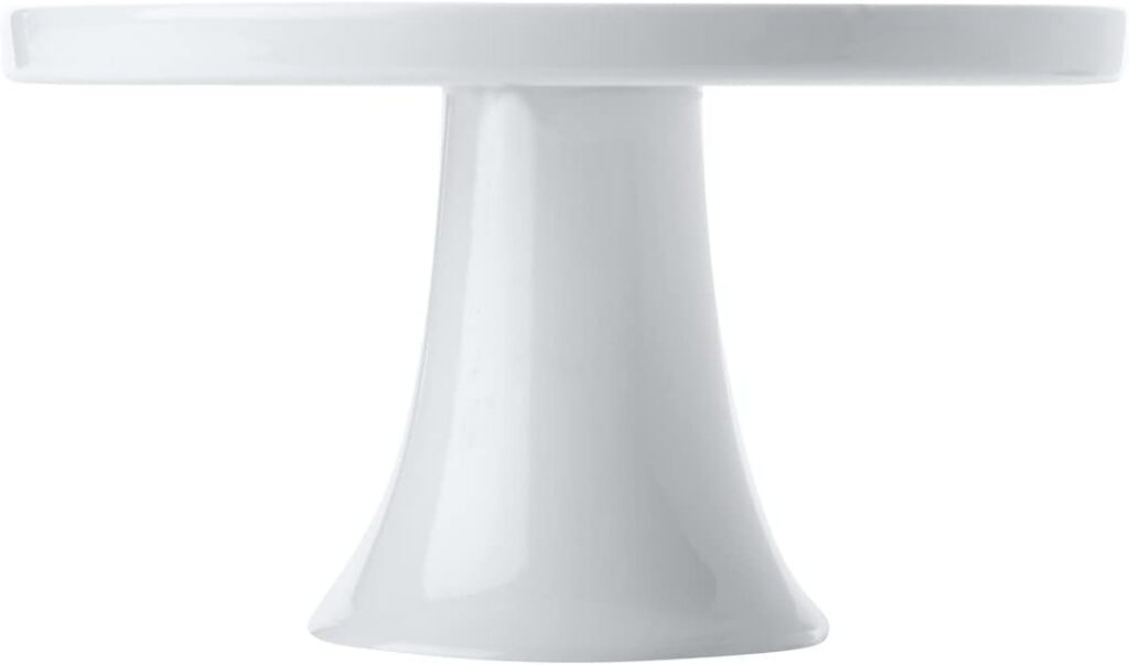 Maxwell & Williams White Basics Pedestal Cake Stand in Porcelain, 20cm