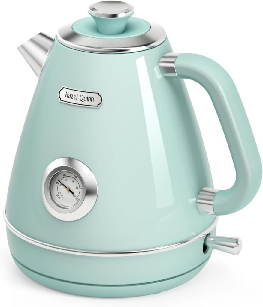 Hazel Quinn Vintage 1.7L Thermometer Kettle