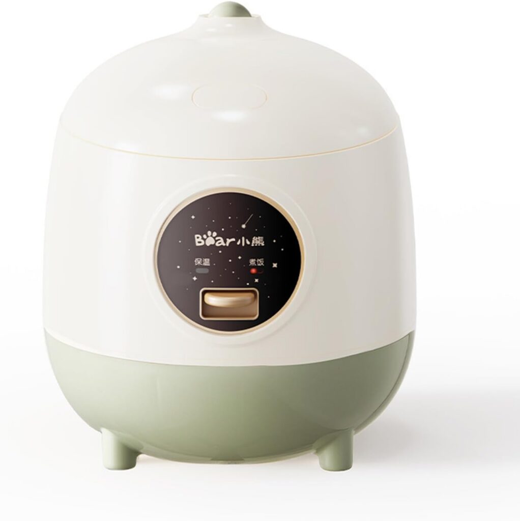 TECHBEAR 1.2L Portable Mini Rice Cooker