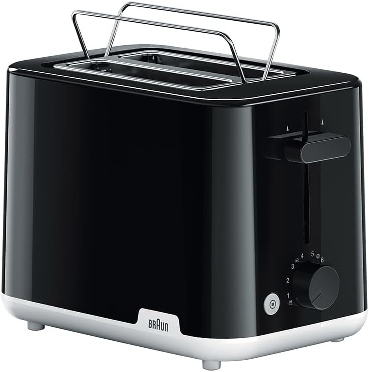 Braun Essentials Breakfast Series 1 Toaster, Bun Warmer