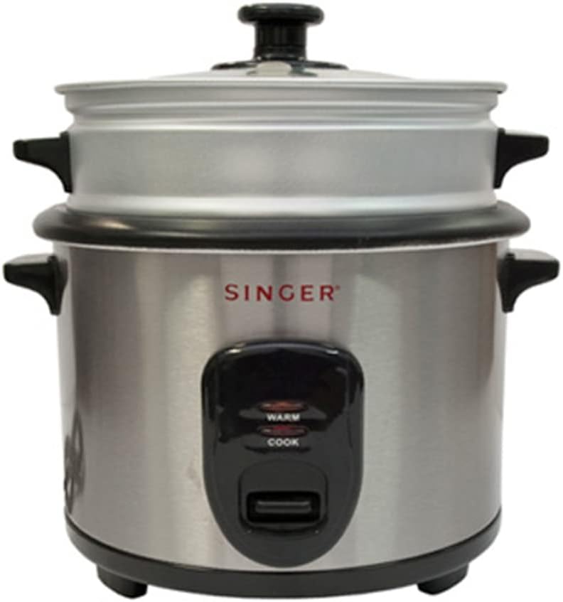 Singer 1L 5-Cup Non-Stick Rice Cooker