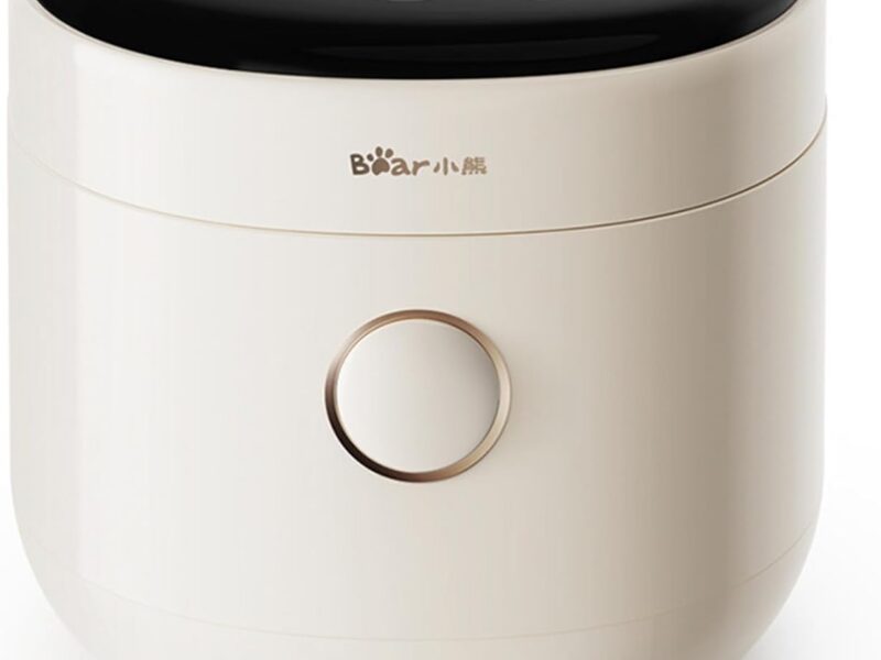TECHBEAR 1.6L Ceramic Mini Rice Cooker
