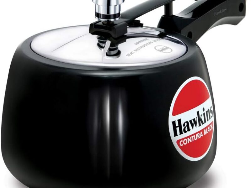 Hawkins Contura Pressure Cooker, Black