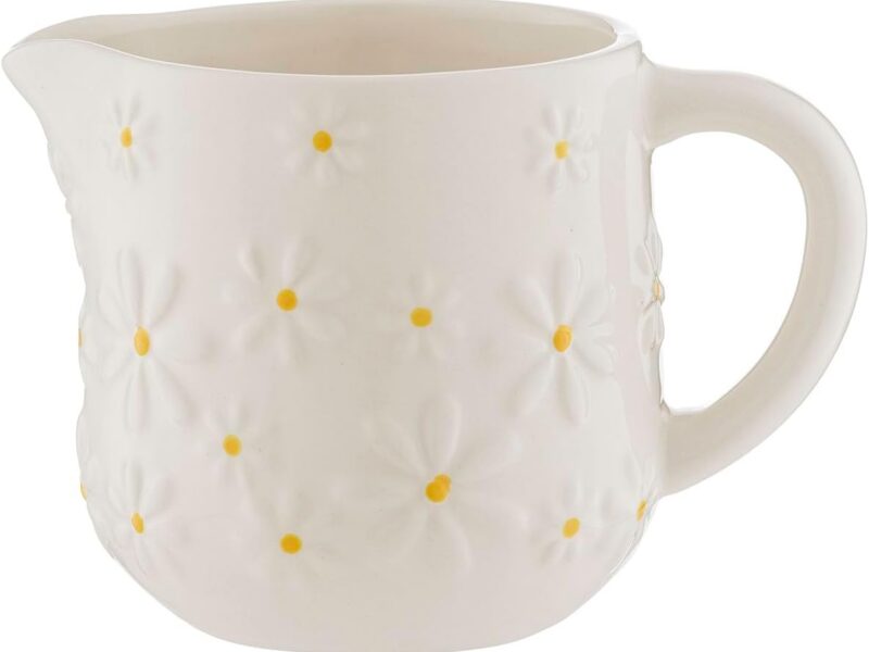 Price & Kensington 275ml Daisy Ceramic Milk Jug