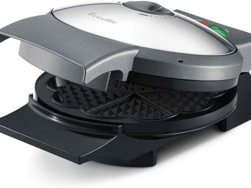 Breville the Crisp Control Waffle Maker, BWM250BSS, Brushed Stainless Steel