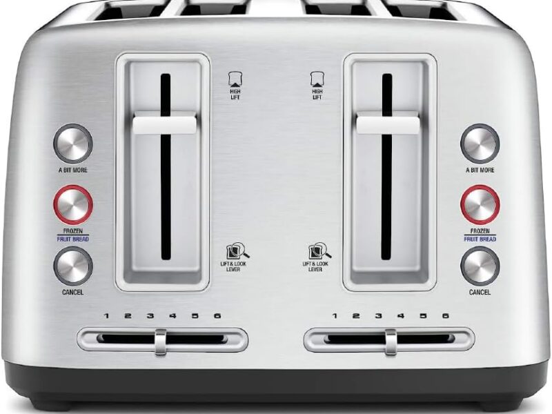 Breville Toast Control 4 Slice Toaster, Stainless Steel