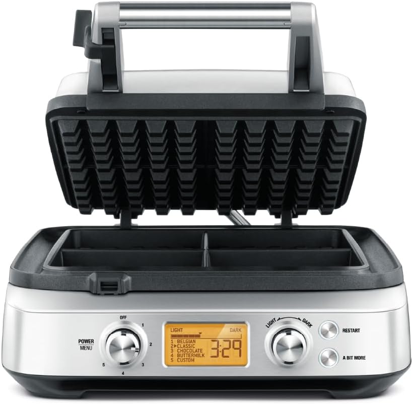 Breville BWM640BSS Smart Waffle Maker