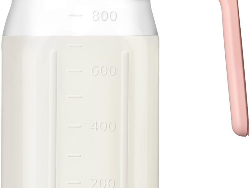 Mihlapi 32oz Glass Breast Milk Pitcher with Lid