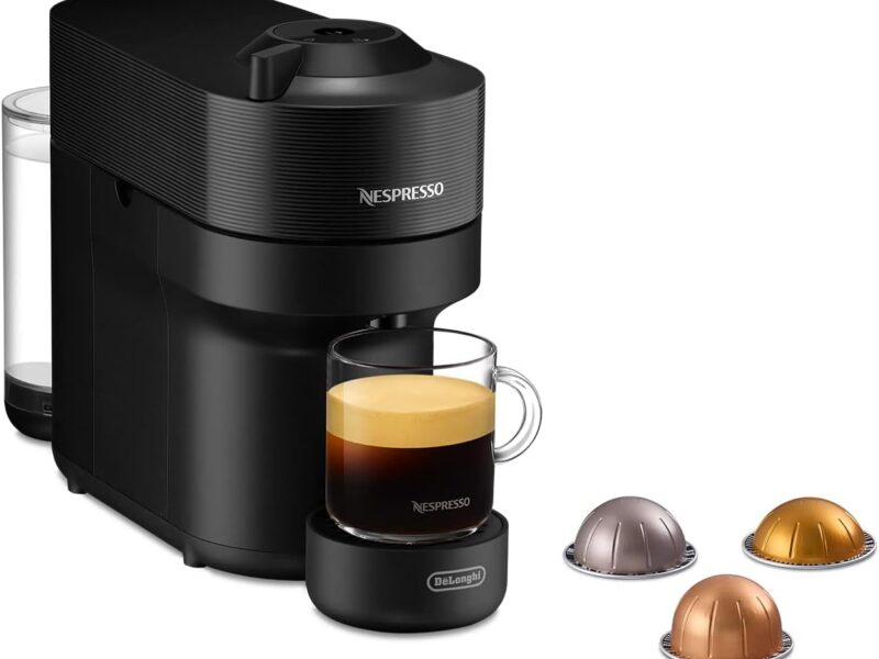 Nespresso Vertuo Pop Pod Machine, Liquorice Black