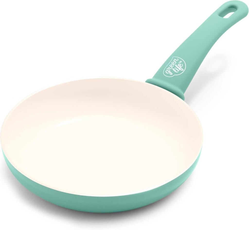 GreenLife Soft Grip Ceramic Nonstick Frying Pan, 20cm