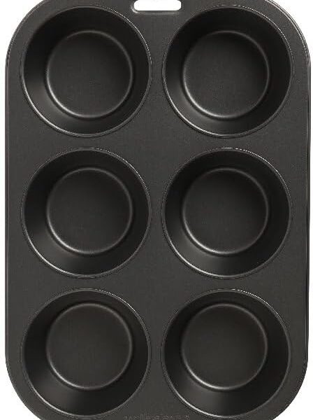Wiltshire Easybake Non-Stick Texas Muffin Tin, 6 Cup