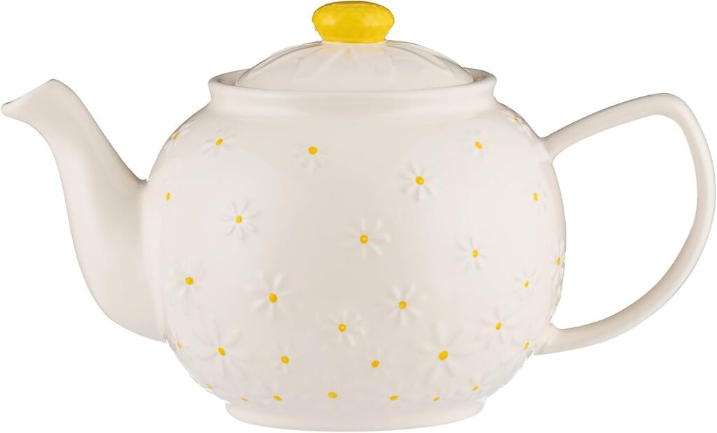 Price & Kensington Embossed Daisy Betty Teapot
