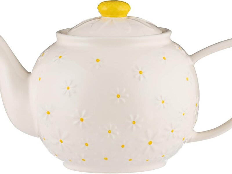 Price & Kensington Embossed Daisy Betty Teapot