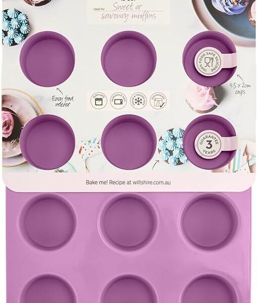 Wiltshire Silicone Mini Cupcake Mould, 12 Cup