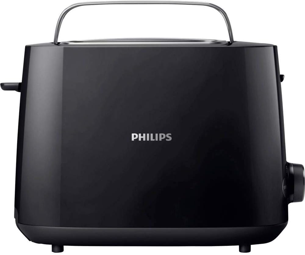 Philips Daily Collection 2 Slot Toaster, Bun Warmer
