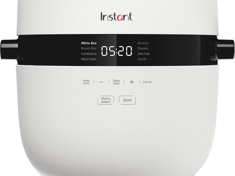 Instant Pot Rice Cooker 10 Cup with CarbReduce Technology