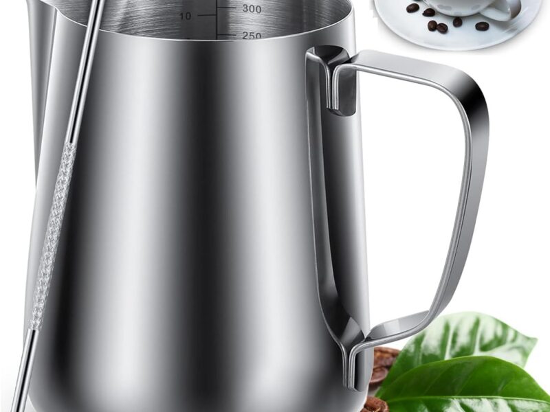 Mumoo Bear 350ml Frothing Pitcher with Art Pen