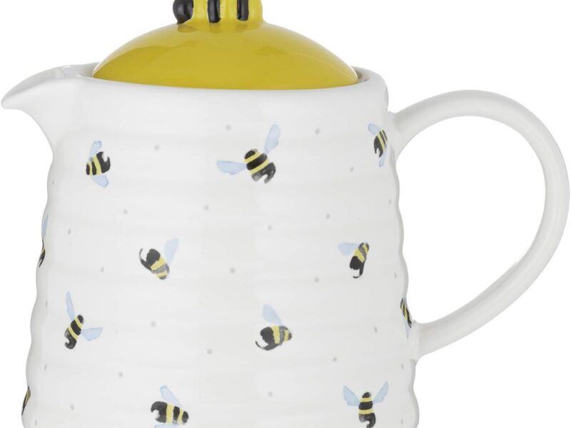 Price & Kensington Sweet Bee Four-Cup Stoneware Teapot