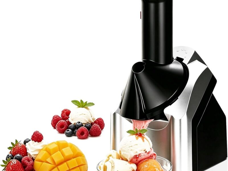 Frozen Fruit Soft Serve Ice Cream Maker for Kids & Family