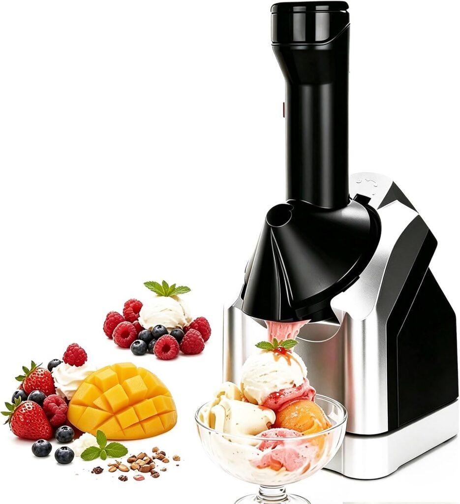 Frozen Fruit Soft Serve Ice Cream Maker for Kids & Family