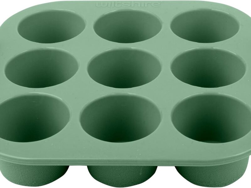 Wiltshire Air Fryer Silicone Mini Cupcake Mould, 9 Cup