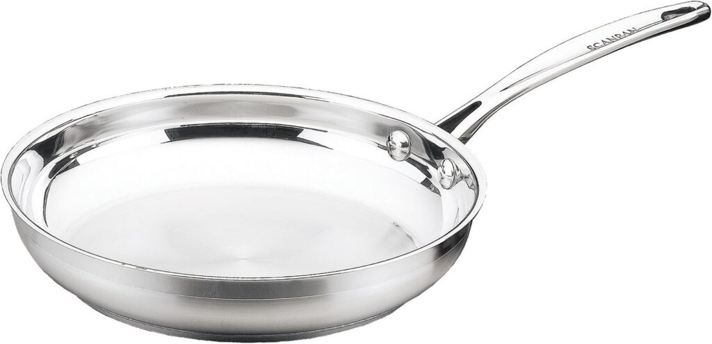 Scanpan Impact Recycled Stainless Steel Fry Pan, 20cm