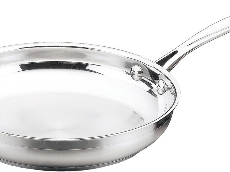 Scanpan Impact Recycled Stainless Steel Fry Pan, 20cm