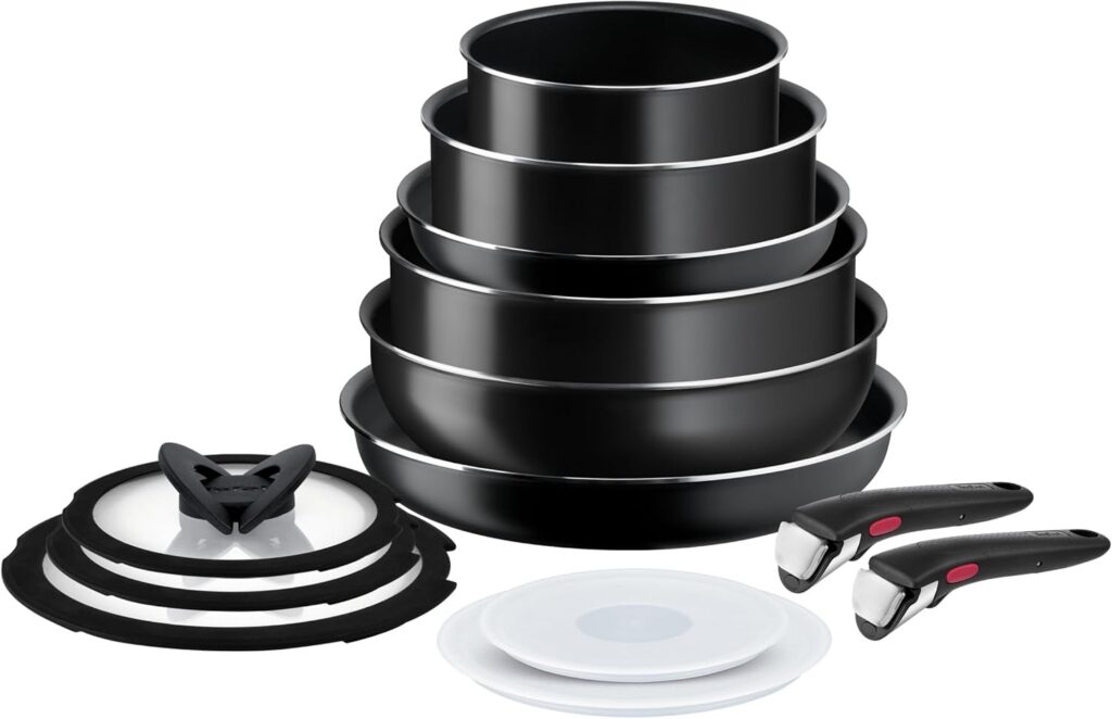 Tefal Ingenio Easy On Nonstick Cookware Set, 13 Piece