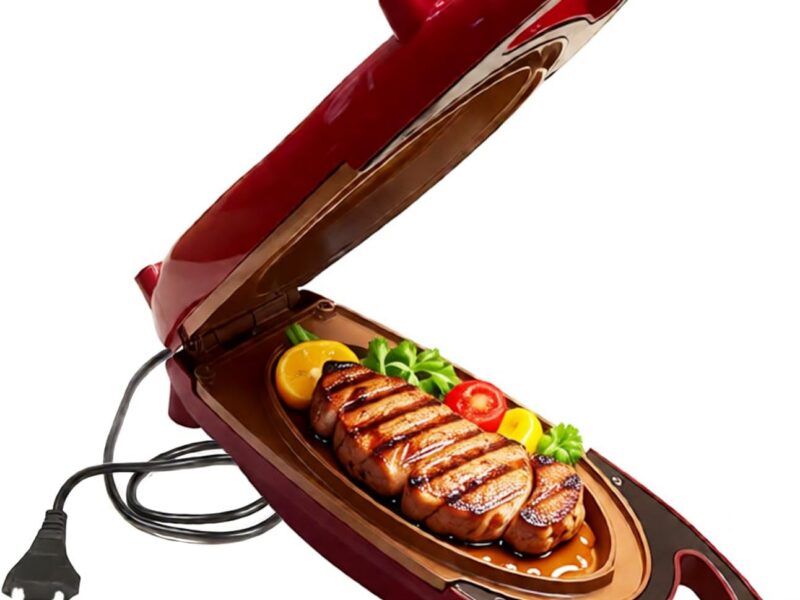 CleverChef 800W Multicooker, Non-Stick Sandwich and Dessert Maker