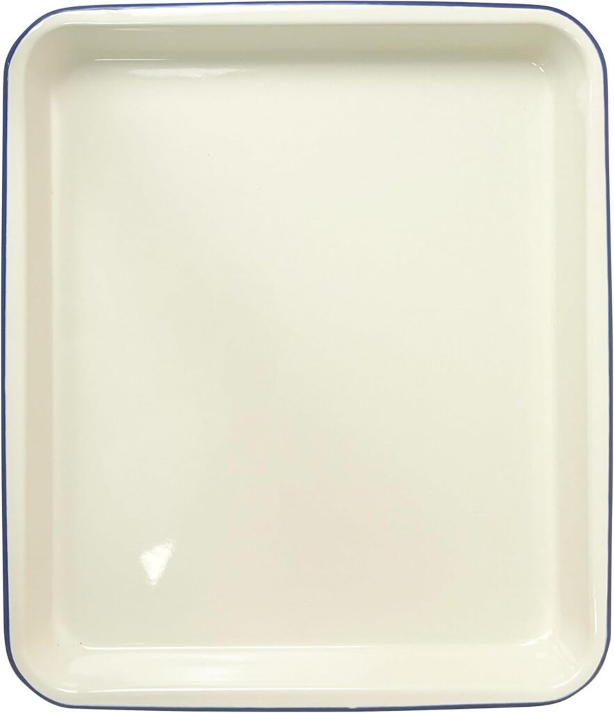 Wiltshire Blue Rim Enamel Bake Tray