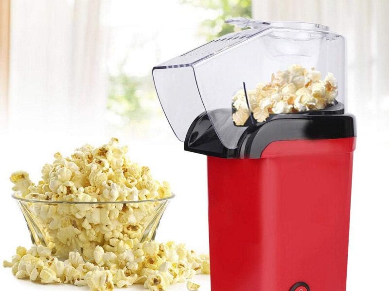 Mini Household Electric ABS Popcorn Maker, 1100W, AU Plug 220V