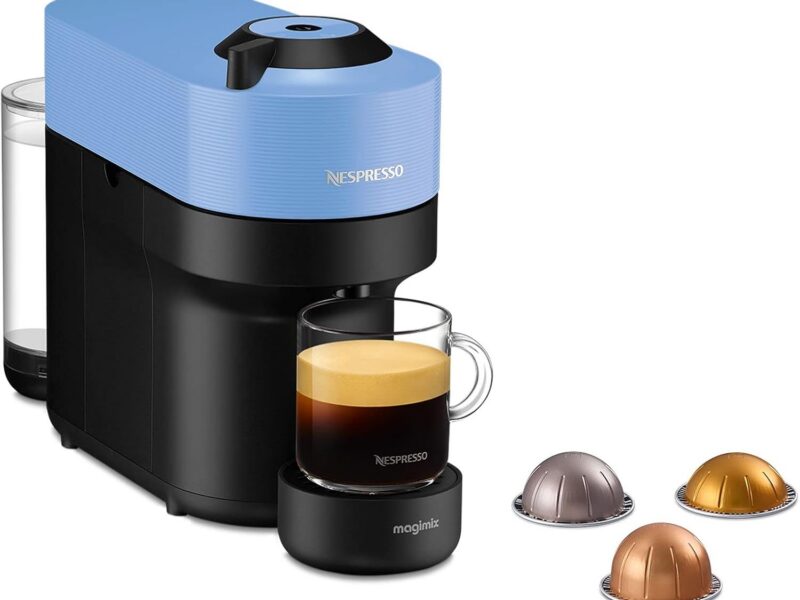 Nespresso Vertuo Pop Pod Machine, Pacific Blue