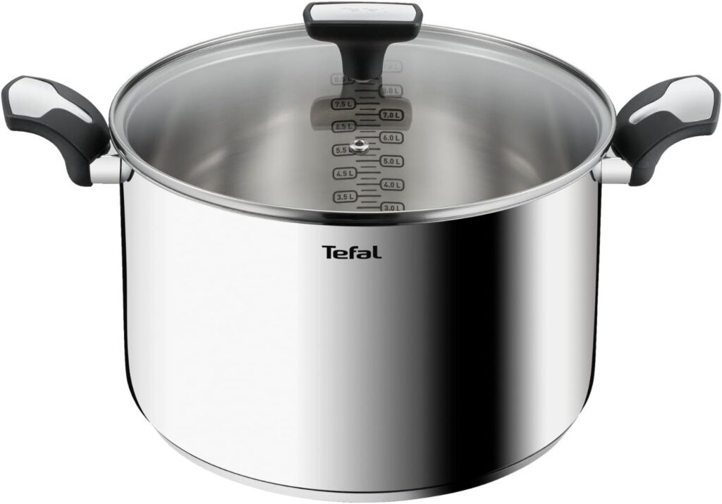 Tefal Emotion Stainless Steel Stockpot, 28 cm