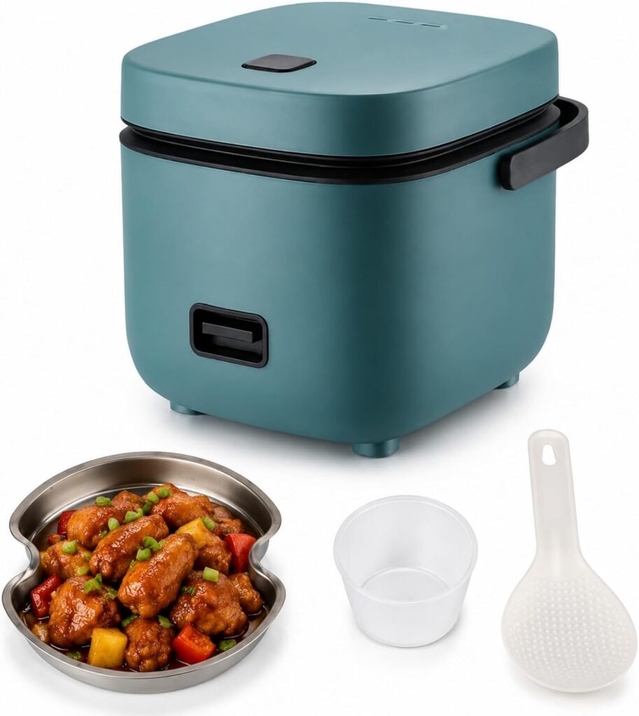 Muleug 1.2L Non-Stick Mini Rice Cooker
