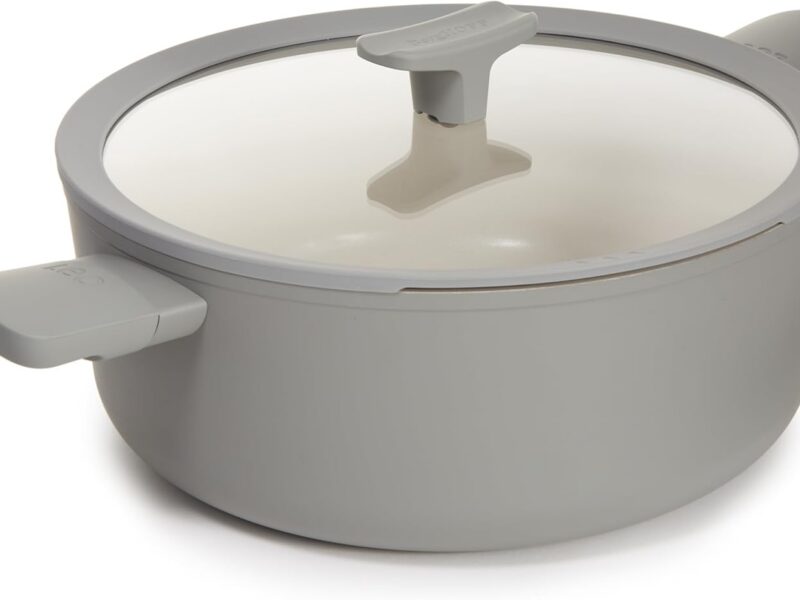 BergHOFF Balance PFAS-Free Non-Stick Stockpot, 6.2 Litre, Lid
