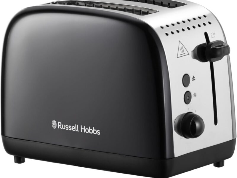Russell Hobbs Colours Plus 2 Slice Toaster, Longer Slots