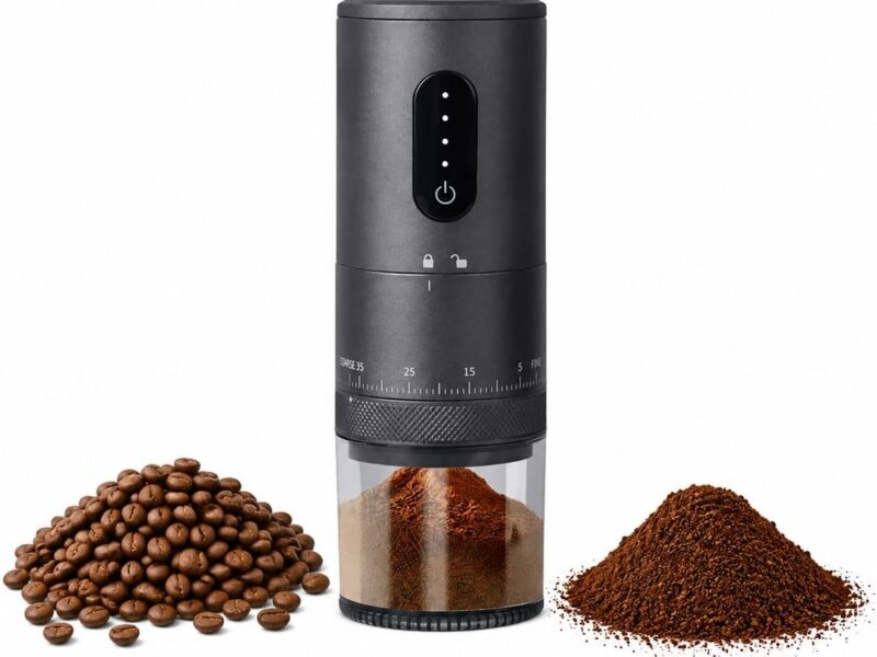 Suewow 38 Setting Rechargeable Burr Coffee Grinder