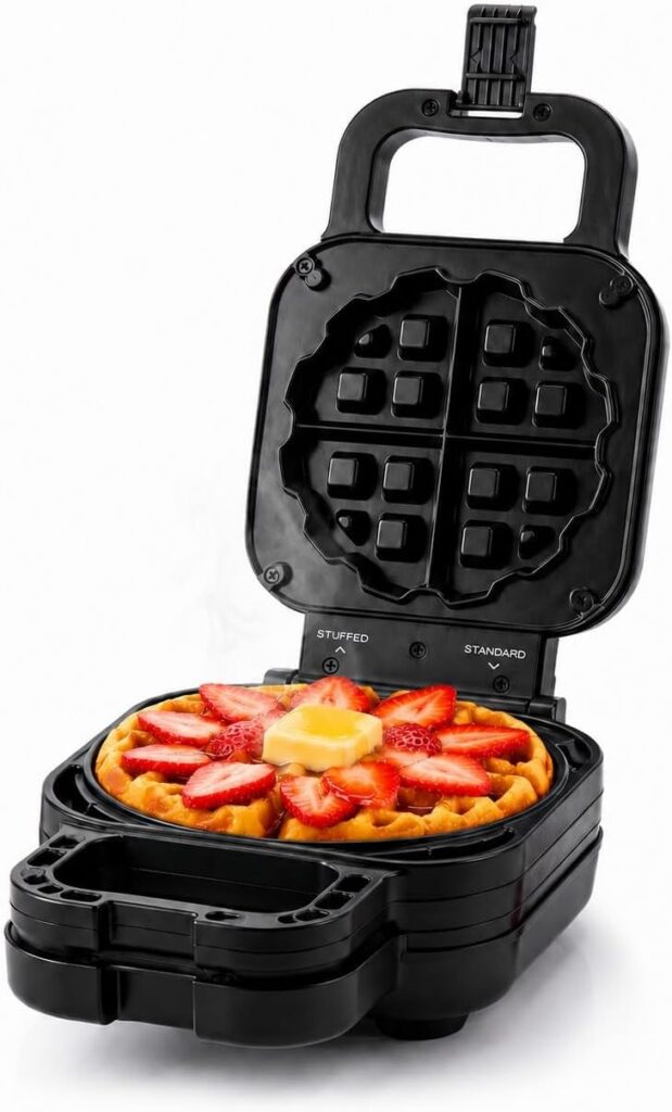 Curtis Stone Flip N’ Fill Waffle Maker DW450