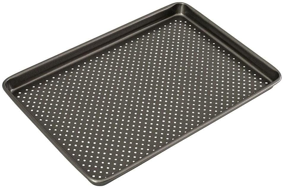 Bakemaster Perfect Crust Perforated Baking Tray, Large
