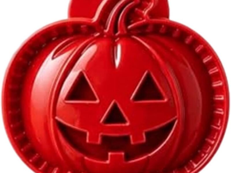 Halloween Cat and Pumpkin Pie Mold, Dough Press and Cutter