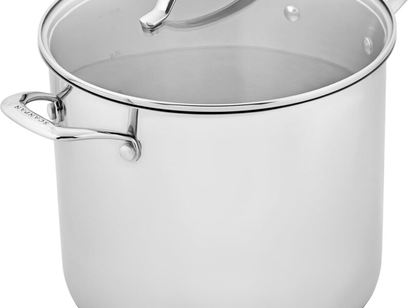 Scanpan STS Stainless Steel Stockpot, 26cm, 11 Litre