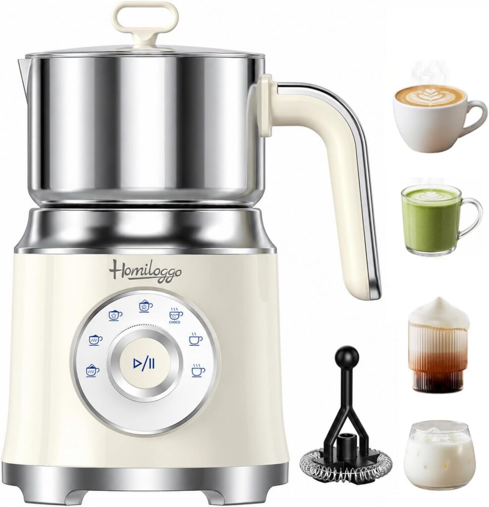 Quiet 800ml Six-in-One Milk Frother