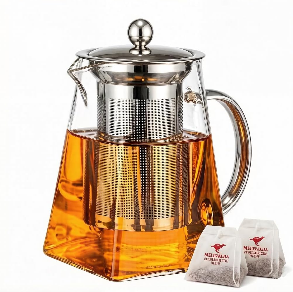 Stovetop Borosilicate Infuser Tea Pot, 750ml