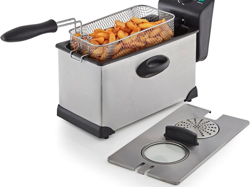 Swan SD6040N 3L Stainless Steel Deep Fat Fryer, 2000W