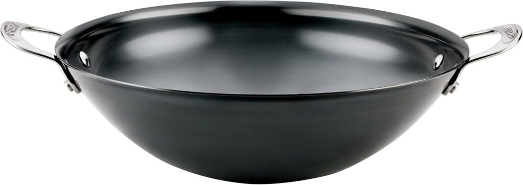 Anolon N2 Carbon Steel Wok, 36cm