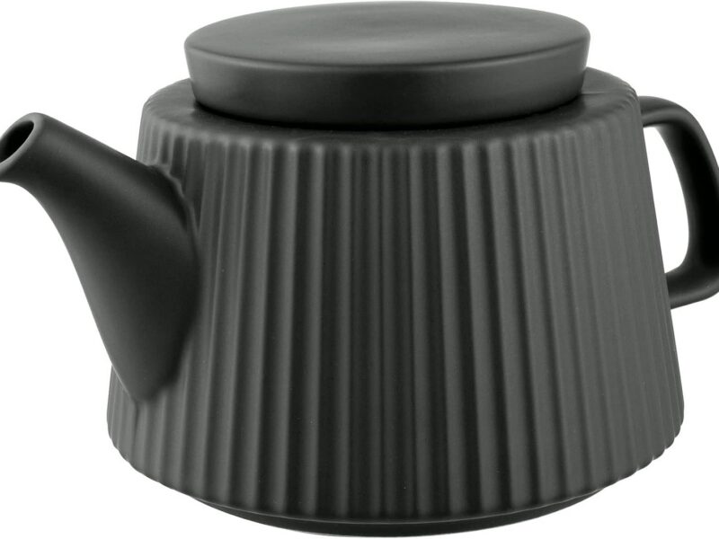 Avanti Sienna Ribbed Stoneware Tea Pot