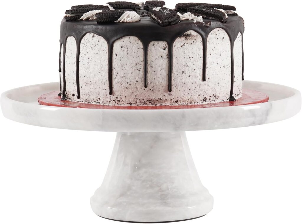 Radicaln Handcrafted Marble Cake Stand