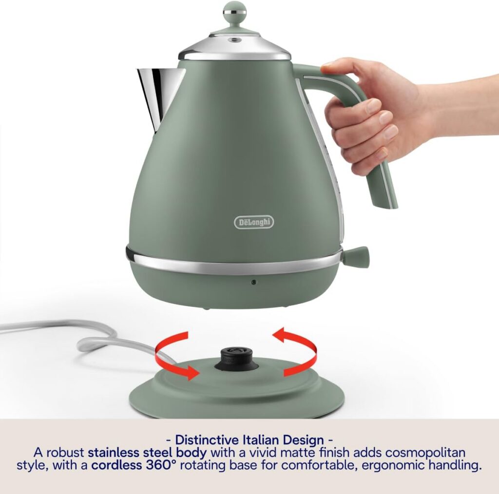 De’Longhi Icona Capitals 1.7L Kettle