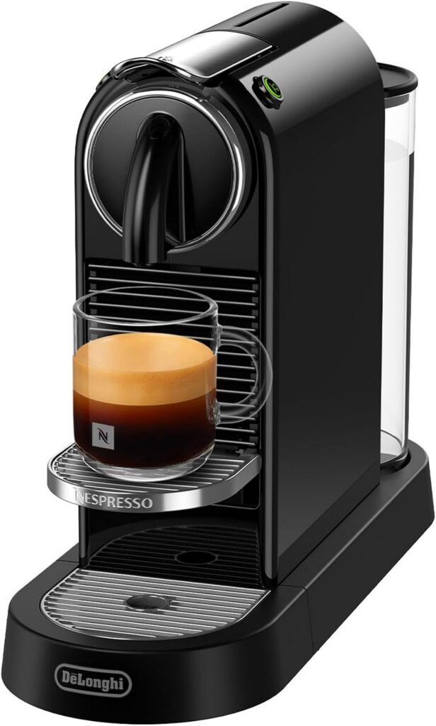Nespresso CitiZ Retro Capsule Coffee Maker, Black