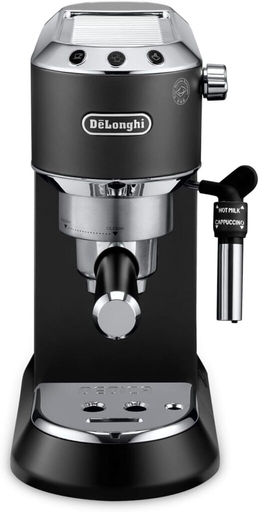 De’Longhi Dedica Black Pump Espresso Maker, EC685